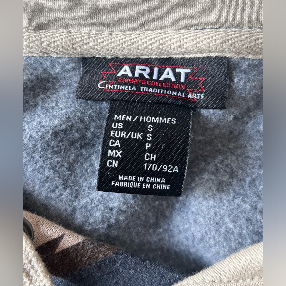 Men’s Ariat Printed Chimayo Hoodie - Picture 4 of 5
